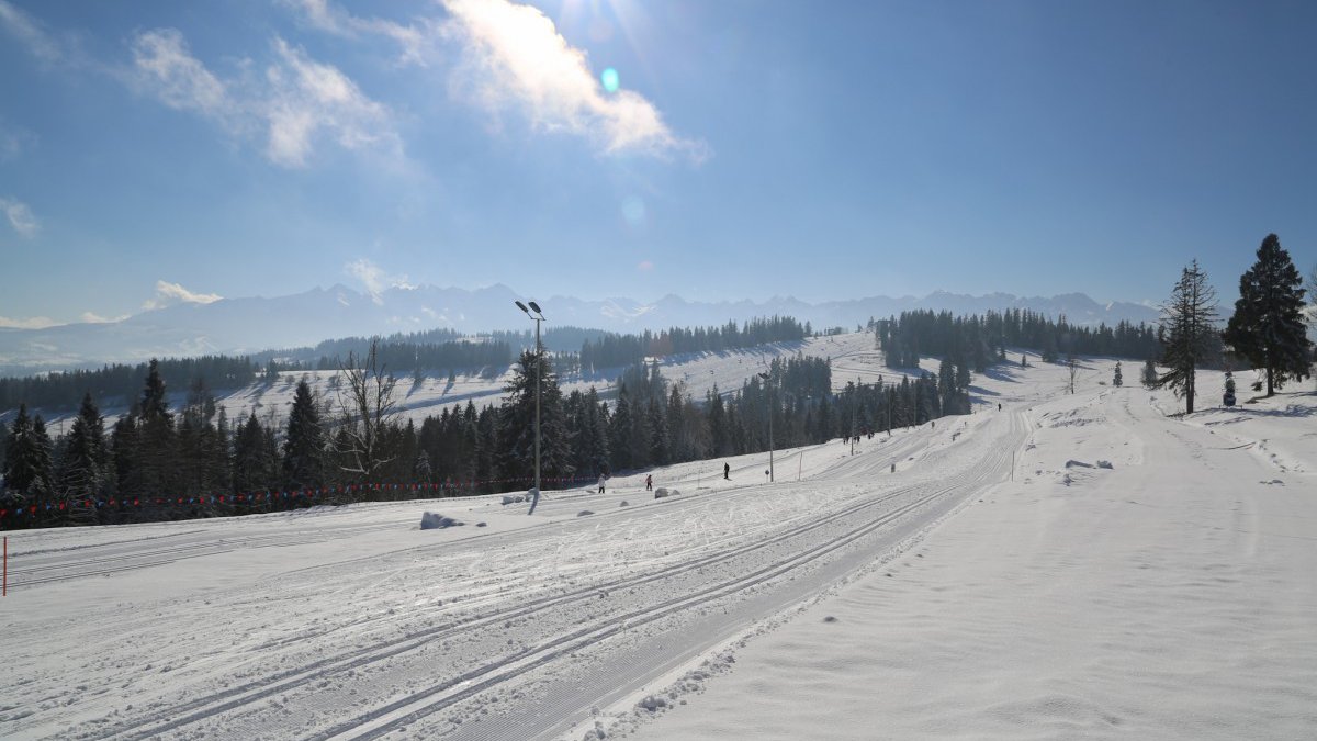 Trasy biegowe w ośrodku Kotelnica Białczańska